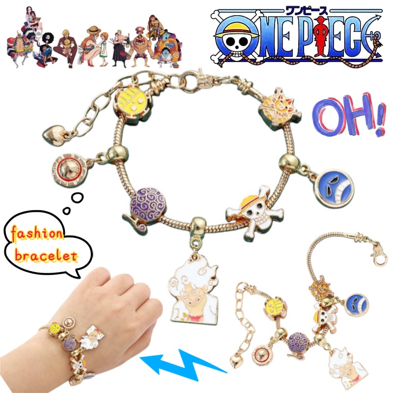 Anime Cosplay Merchandise - Bransoletka One Piece Monkey·D·Luffy Sanji, gadżet