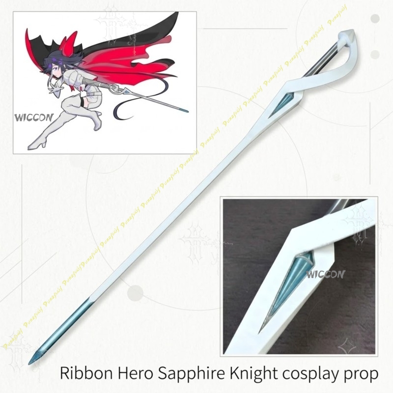 Anime Merchandise Europe - Wstążka do cosplayu Rycerza Szafirowego, rekwizyt,