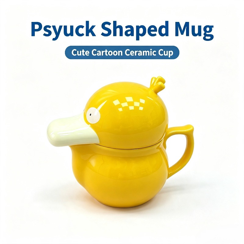 Anime Merchandise Mugs - Kreatywny kubek ceramiczny w kształcie domku