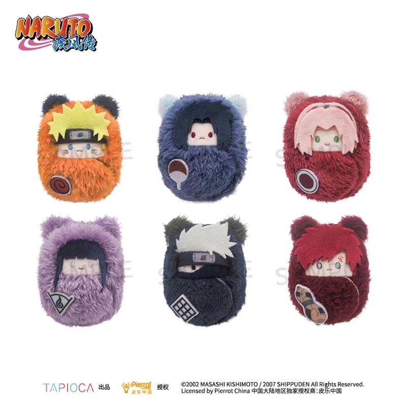 Anime Merchandise Naruto - Naruto Sasuke Sakura Palm Zoo Pluszowe