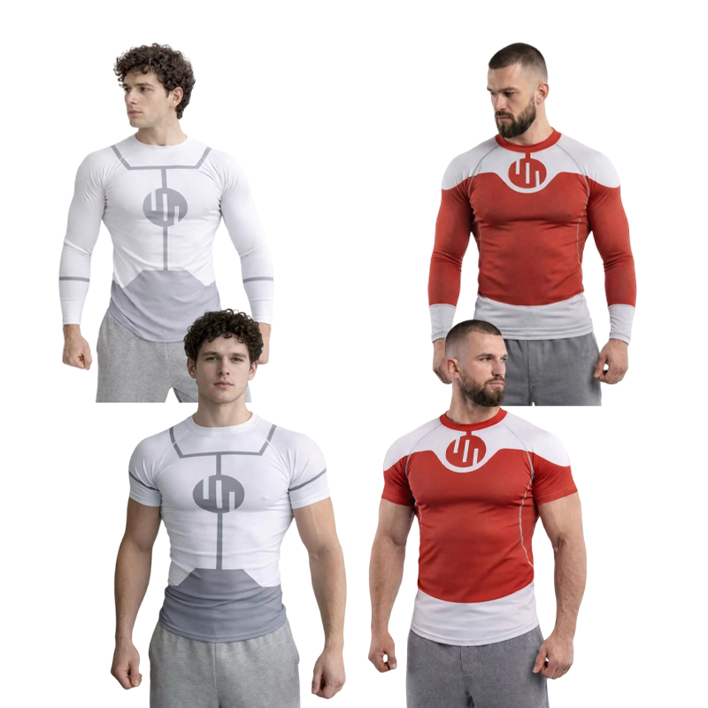 Anime Merchandise Men - Koszulka do cosplayu Invincible, rashguard do