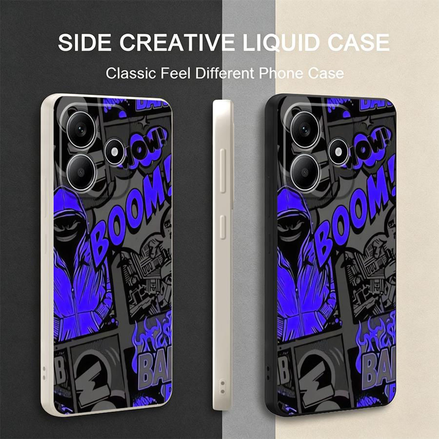Lanyard Anime Logo - Etui z grafiką graffiti w stylu