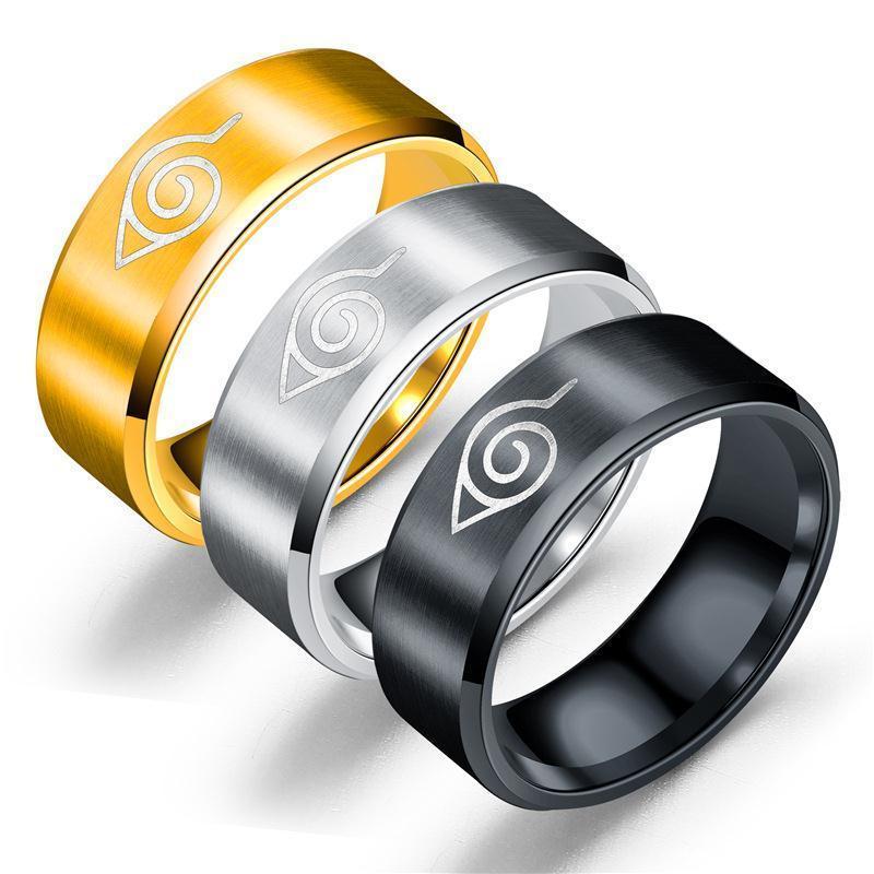 Anime Merchandise Naruto - Pierścień Naruto w stylu japońsko-koreańskim anime,