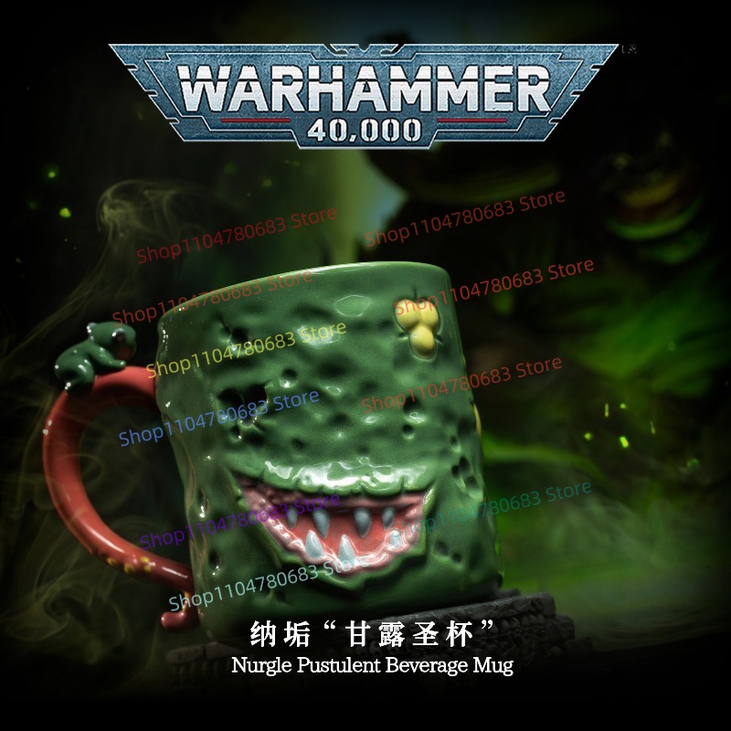 Kubek Nurgle 40K, ceramiczny k – Anime Merchandise Mugs recenzja i cena