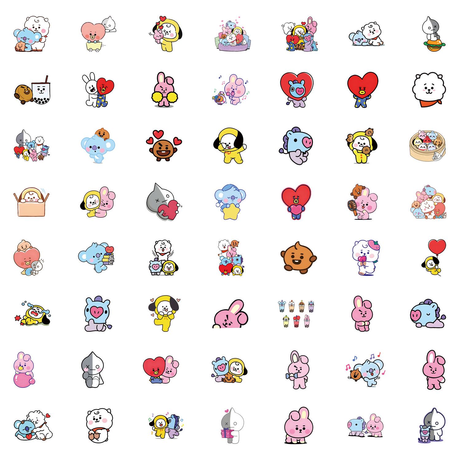 Merchandise anime BT21, urocze – Anime Merchandise Mugs recenzja i cena